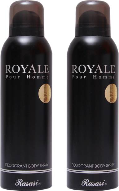 RASASI 2 Royale Men Deodorant Spray  -  For Men