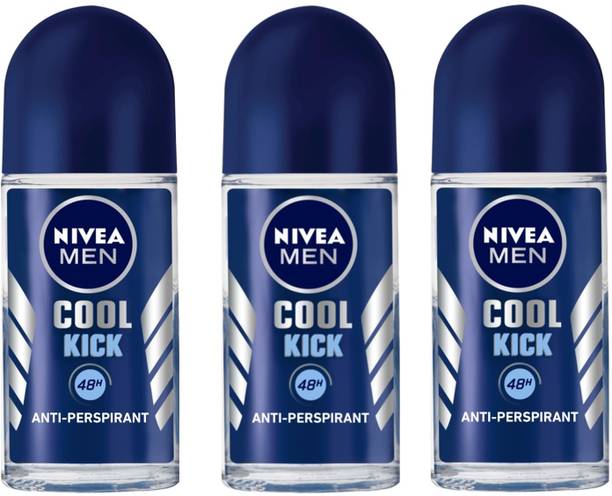 NIVEA Cool Kick Deodorant Roll On, 25ml Deodorant Roll-on  -  For Men