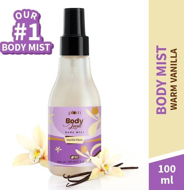 Plum BodyLovin' Vanilla Vibes | Long Lasting Vanilla Fragrance | Perfume Spray | Body Mist  -  For Men & Women