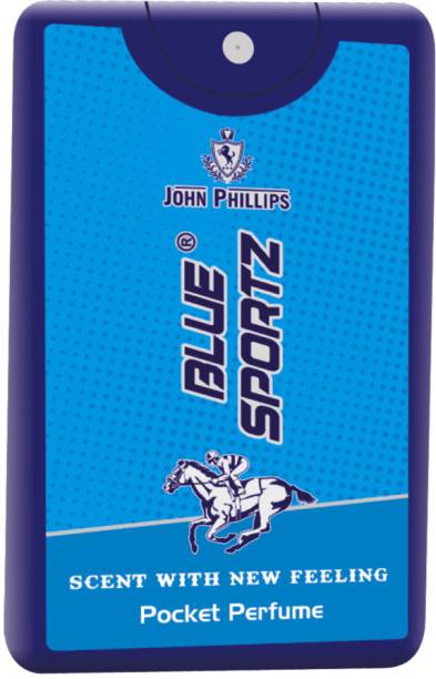 John Phillips BLUE SPORTS | Long Lasting Deo | Daily & Party Use Scent | Fits in Pocket Pocket Perfume  -  For Men & Women
