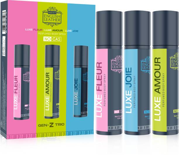 NEXT Premium GEN-Z Fragrance Pack of 3 Deo | long lasting Fragrance Deodorant Spray  -  For Men & Women
