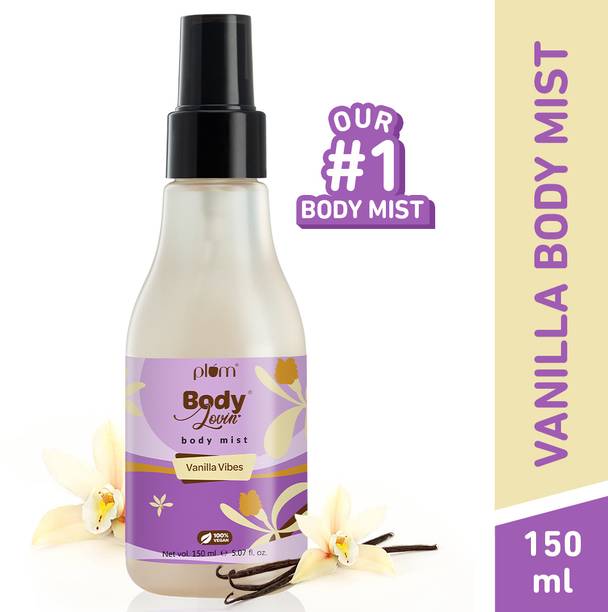 Plum BodyLovin' Vanilla Vibes | Long Lasting Warm Vanilla Fragrance | Perfume Spray | Body Mist  -  For Men & Women