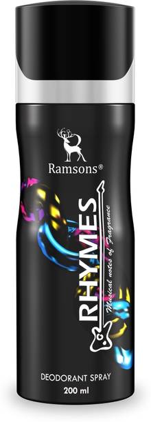 RAMSONS RHYMES Musical Notes of Fragrance Deodorant Spray  -  For Men & Women