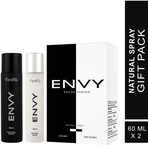 एनवी Natural Spray Gift Pack 60 Ml each Perfume  -  120 ml