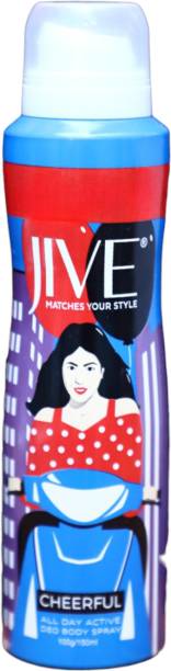 JIVE Cheerful Long-lasting Deodorant spray Deodorant Spray  -  For Women
