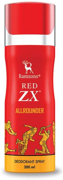 RAMSONS Red ZX Allrounder Deodorant Spray  -  For Men & Women