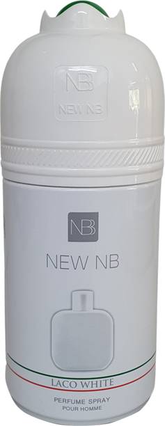 NEW NB Laco White Deodrant Deodorant Spray  -  For Men & Women