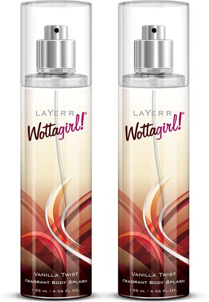 LAYER'R Vanilla Twist Fragrant Long Lasting Body Spray  -  For Women