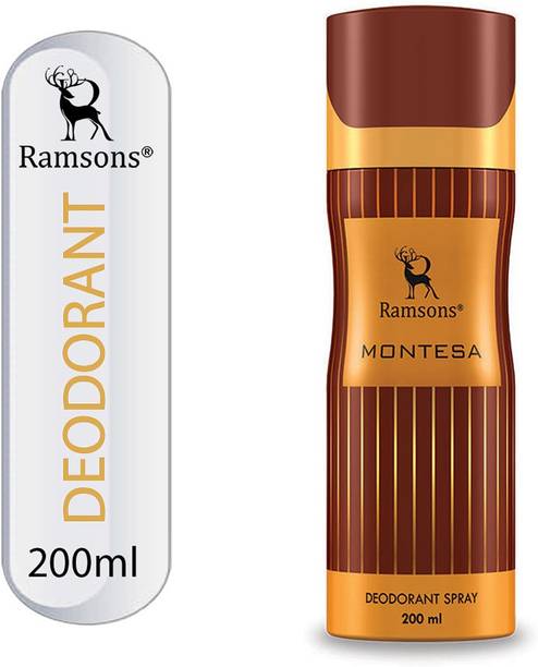 RAMSONS Montesa Deodorant Spray  -  For Men & Women