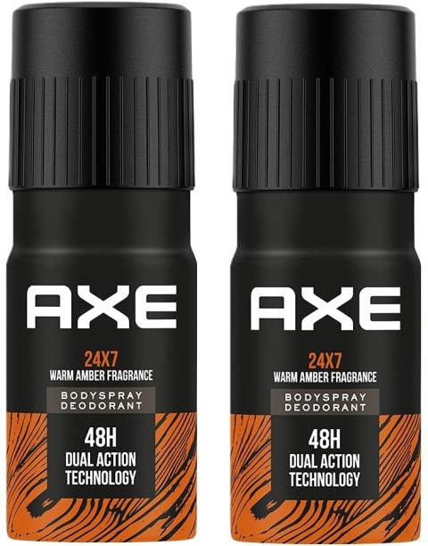 AXE 24x7 Warm Amber (150ml each) Deodorant Spray  -  For Men