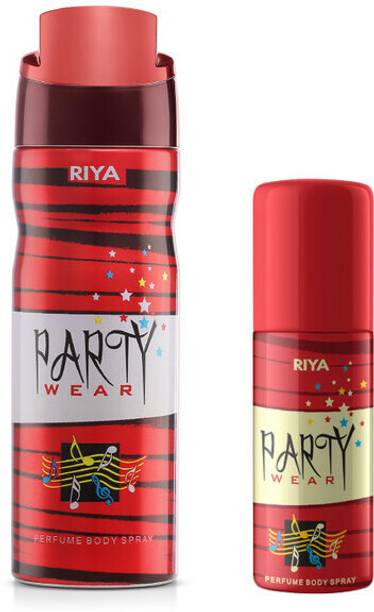 RIYA Party Wear For Unisex Deodorant 200 ML With 40 ML Party Wear Deodorant Deodorant Spray  -  For Men & Women