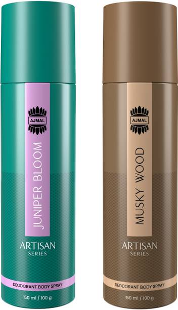 Ajmal ARTISAN-JUNIPERBLOOM&MUSKYWOOD Deo 150ML For Unisex ONLINE EXCLUSIVE Deodorant Spray  -  For Men