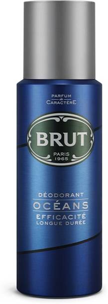 ब्रुट Oceans Deodorant for Men | Long Lasting & Fresh Aquatic Fragrance 200ml डिओडोरेंट स्प्रे  -  पुरुषों के लिए