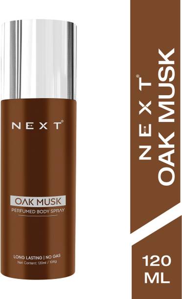 NEXT Premium Oak Musk No Gas Deodorant (Pack of 1 )| Long Lasting Perfume Body Spray  -  For Men & Women