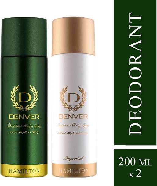 DENVER Hamilton & Imperial Combo Deodorant Spray  -  For Men