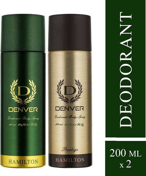 DENVER Prestige Combo Deodorant Spray  -  For Men