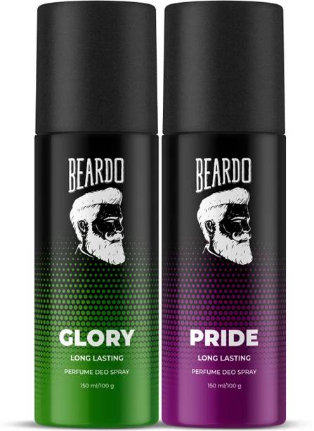 बीर्डो Glory & Pride Body Spray | Long Lasting Deo Sprays Combo Deodorant  -  पुरुषों के लिए