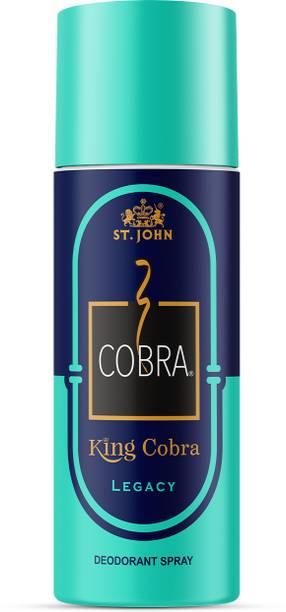 ST-JOHN King Cobra 24 Hrs Long Lasting Legacy Deodorant Spray  -  For Men