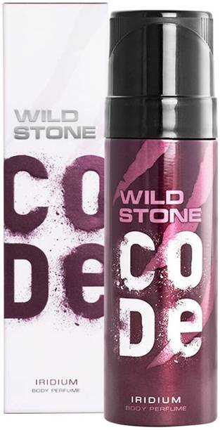 वाइल्ड स्टोन कोड Iridium Long Lasting No Gas Body Spray for Men | Designed in France  -  पुरुषों के लिए