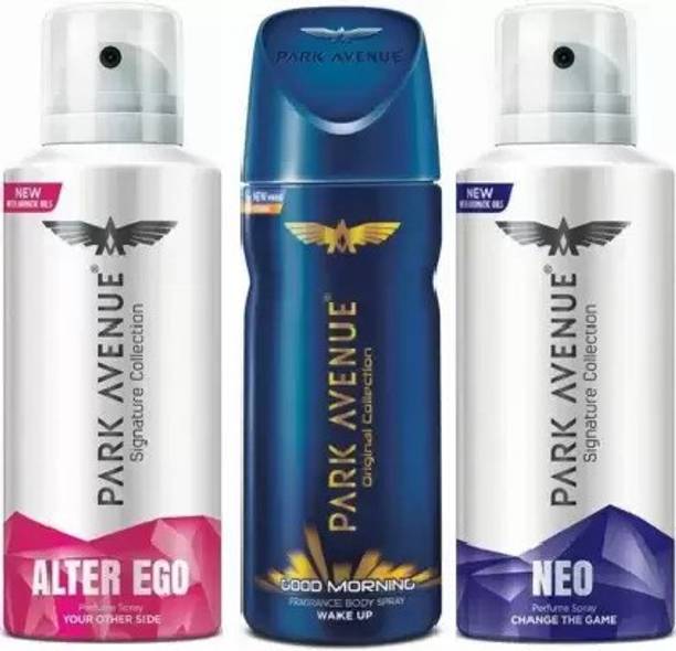 PARK AVENUE Alter ego, Good Morning, Neo Combo deo Body Spray -