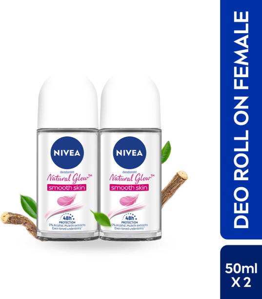 NIVEA Smooth Skin Whitening Deodorant Roll-on  -  For Women