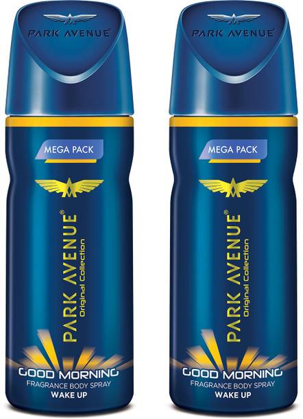 PARK AVENUE Good-Morning Deodorant Spray - For Men (440 ml, Pac