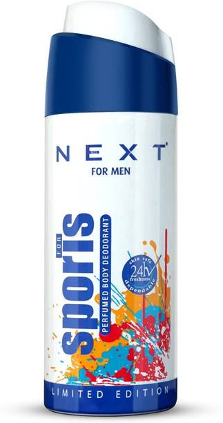 NEXT Sports Deo With Long Lasting Fragrance Deodorant Spray  -  For Men & Women