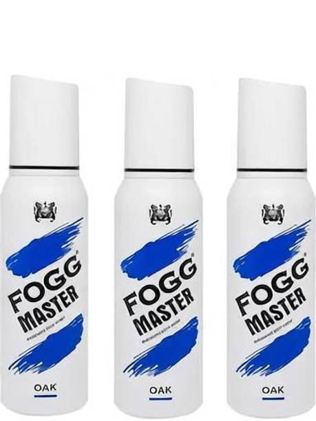 FOGG Master Oak 120ml each (Pack of 3) Perfume Body Spray - For Men