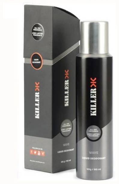 KILLER Liquid Wave Sy3 Deodorant Spray  -  For Men