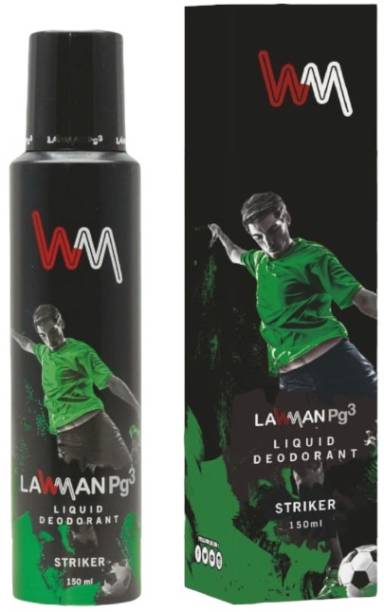 LAWMAN Striker No Gas Deodorant Body Spray  -  For Men