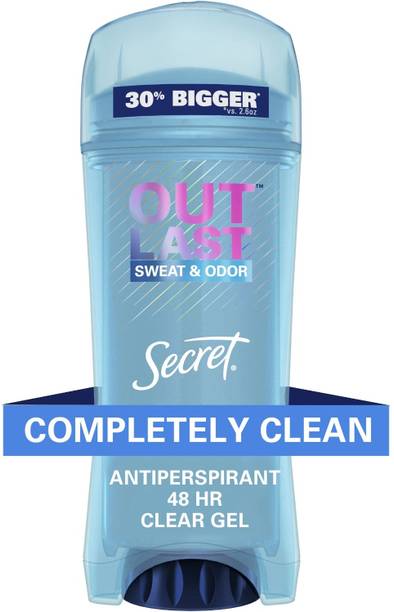Secret OUT LAST COMPLETELY CLEAN ANTIPERSPARANT & DEODORANT STICK Deodorant Stick  -  For Women