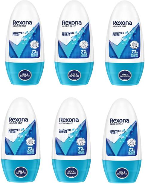 Rexona Deodorant Shower Fresh 72hr Odour Protection Deodorant Roll-on  -  For Men & Women