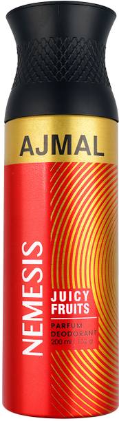 Ajmal Nemesis Deodorant Woody Fruity Musky Fragrance Deodorant Spray  -  For Men & Women