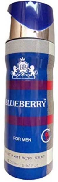 St. Louis 1 BLUEBERRY DEODORANT ,200ML Deodorant Spray  -  For Men & Women