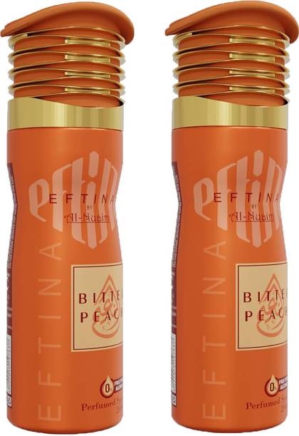 Al-Nuaim Bitter Peach Deodorant Long Lasting Spray Perfume Body Spray  -  For Men & Women