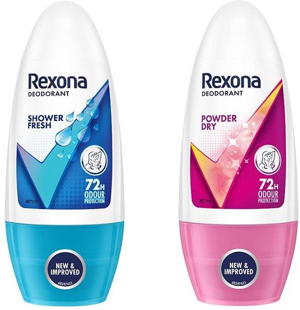 Rexona Shower Fresh and Powder Dry Underarm Roll On Deodorant Deodorant Roll-on  -  For Women