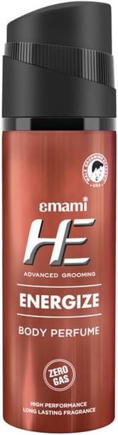 HE Energize Perfume Grap Advance Grooming Body Spray  -  For Men