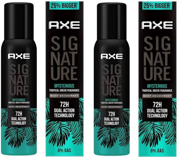 AXE Signature Mysterious No Gas Body Deodorant Deodorant Spray  -  For Men