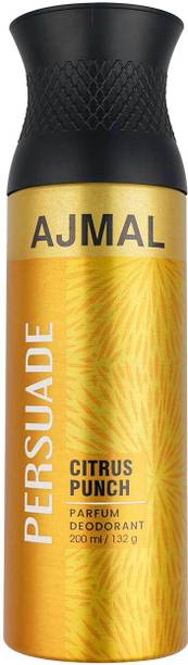 Ajmal Persuade Citrus Aromatic Fragrance Deodorant Spray - For Men & Women (200 ml) Deodorant Spray  -  For Men & Women