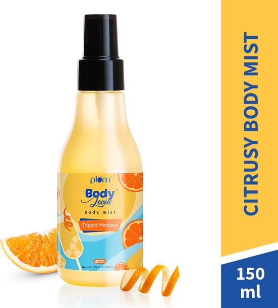 Plum BodyLovin' Trippin' Mimosas | Long Lasting Citrusy Fragrance | Perfume Spray | Body Mist  -  For Men & Women