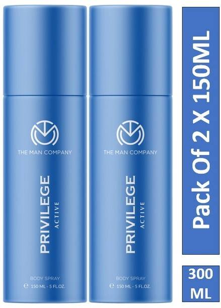 THE MAN COMPANY Privilege Active Deodorant Spray  -  For Men