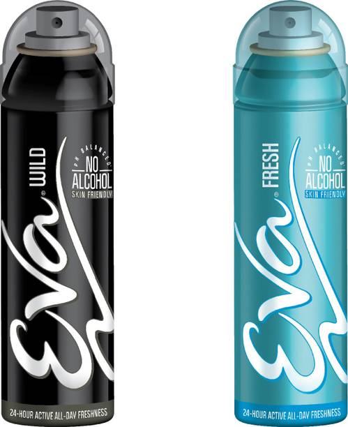 ईवा Wild 150 ml + Fresh 150 ml (Pack of 2)  -  महिलाओं के लिए