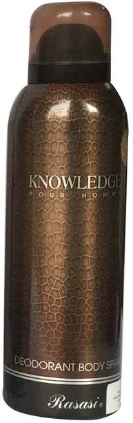 RASASI KNOWLEDGE Body Spray  -  For Men