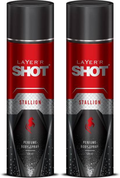 LAYER'R Shot Stallion Deodorant Spray  -  For Men