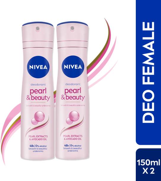 NIVEA Deodorant deo pearl and beauty Body Spray  -  For Women