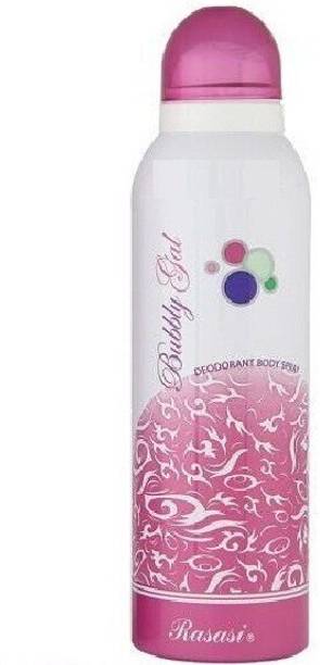 रसासी Bubbly Gal डिओडोरेंट स्प्रे  -  महिलाओं के लिए