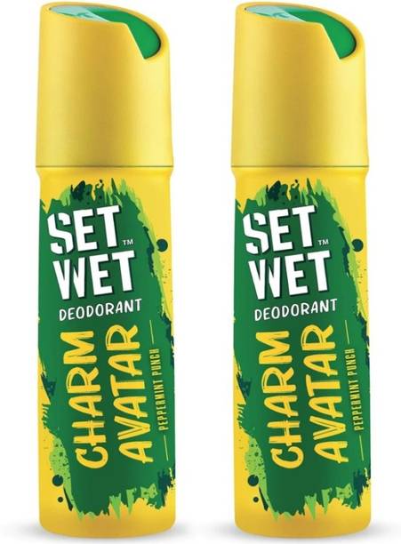 SET WET Charm avatar Deodorant Spray  -  For Men & Women