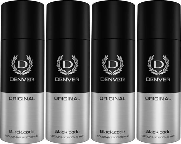 DENVER Original Black_code Body Spray  -  For Men