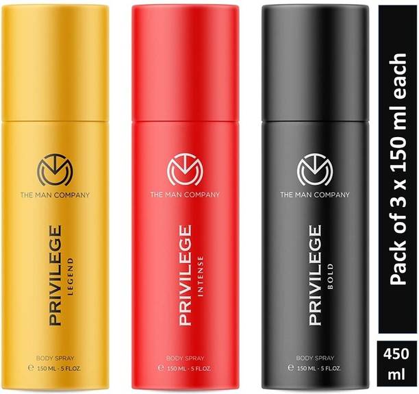 THE MAN COMPANY Privilege Legend, Intense & Bold Deodorant Spray  -  For Men