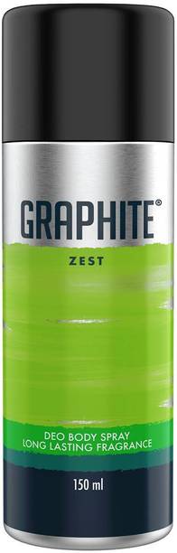 GRAPHITE ZEST Long Lasting Deodorant Spray  -  For Men